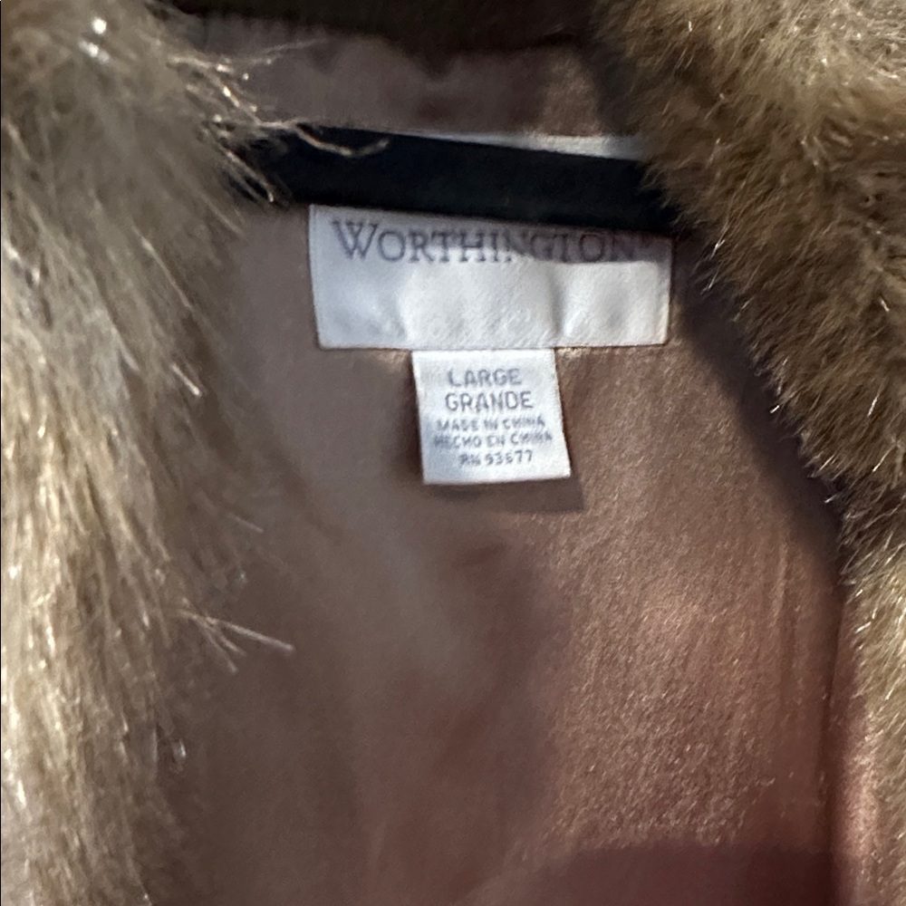 Worthington Olive Teddy Jacket - image 4